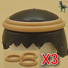 X3 Playmobil Haarband Kopf