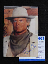TERENCE HILL signed Autogramm