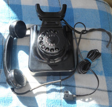 altes TELEFON-W49-FÜR TISCH UND WAND-TOP-ZUSTAND-TAE-STECKER UND FUNKTION-