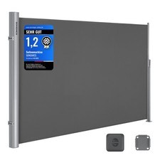 Alu Seitenmarkise Windschutz