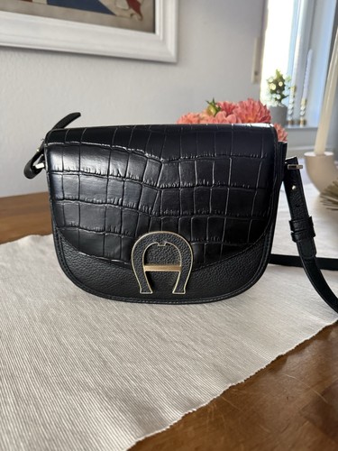 Aigner pina croco - aigner, crossbody