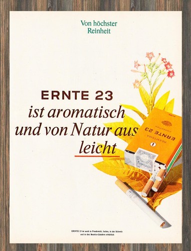 Reemtsma ernte reklame - ernte, 23