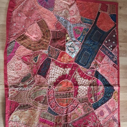 Wandbehang patchwork aus - wandbehang,