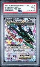 2021 Pokemon Karte M Rayquaza EX Deutsch PSA 9 Mint Celebrations