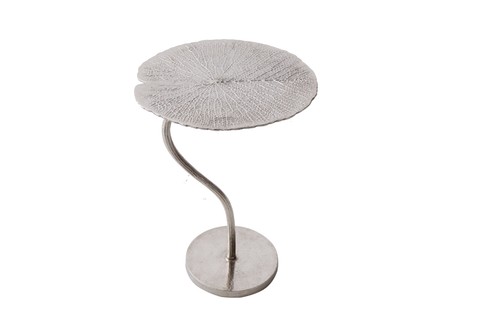 Beistelltisch 40cm silber - beistelltisch,