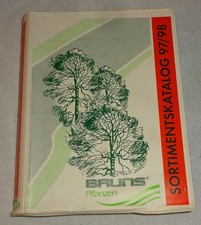 BRUNS Pflanzen SORTIMENTSKATALOG 97/98 Guter Zustand