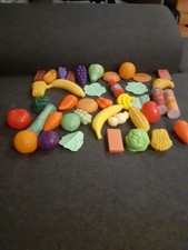 40 Teile für den Kaufmannsladen, obst gemüse Spielzeug SchokoladeZubehör