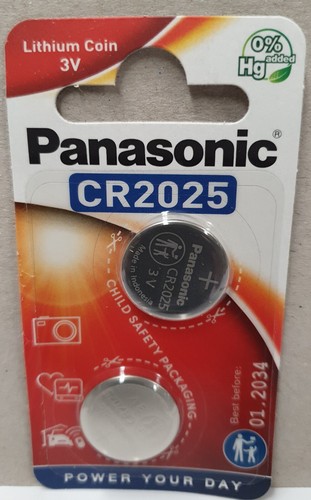 Panasonic cr2025 lithium - panasonic,