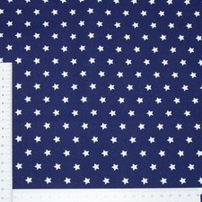 Sterne auf blau 150 breit - blau, cm