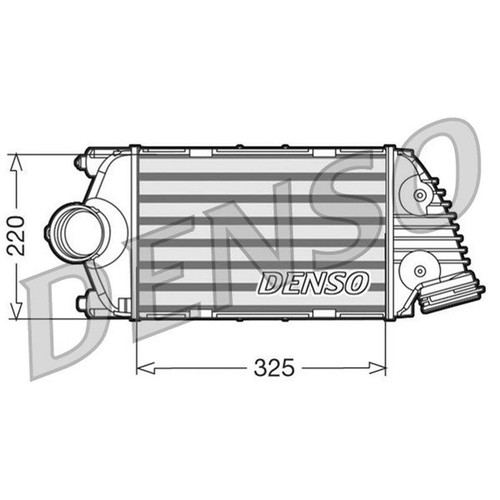 Denso ladeluftkühler - denso,