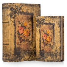 Buchtresor Buchattrappe Rosen