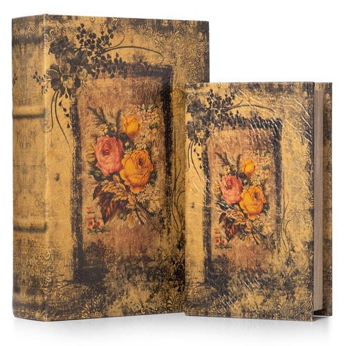 Buchtresor buchattrappe rosen - buchattrappe,