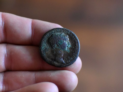 Antike römische münze trajan - römische,