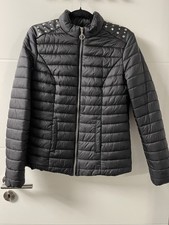 Steppjacke nieten schwarz - steppjacke,