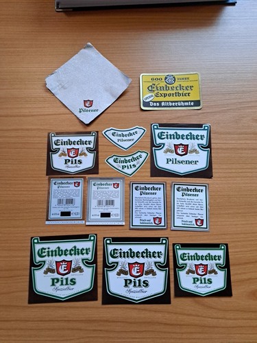 Bieretiketten einbecker - ☆☆bieretiketten,