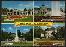 K878# alte AK Ansichtskarte 4 Ansichten Staatsbad 497 BAD PYRMONT vom 05.03.1969