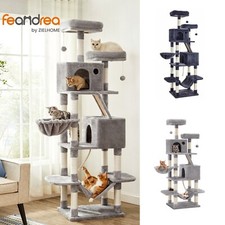 Kratzbaum Katzenbaum XL-XXL Kletterbaum Katzenkratzbaum Katzen Sisal FEANDREA