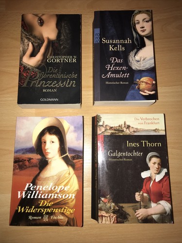 Paket historische romane 4stk - historische,