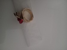 drachenfels Herz ring silber