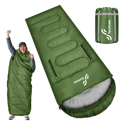 Sportneer schlafsack outdoor - schlafsack,