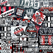100 x Frankfurt Aufkleber
