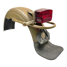 Schutzblech hinten Bügel Rücklicht Blinker defekt Original Gebraucht Ural