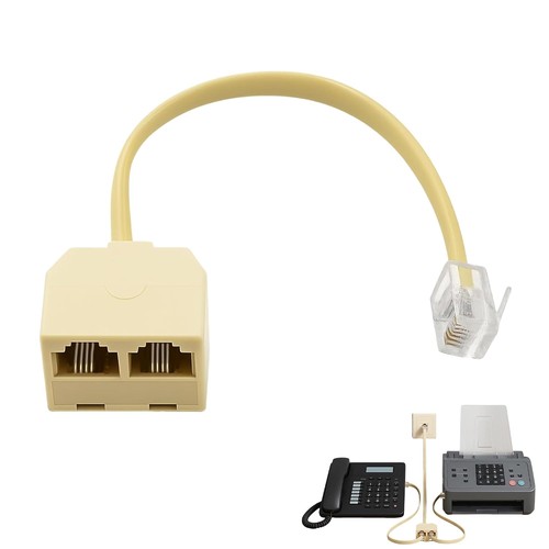 Rj11 splitter telefon fax - splitter,telefon,