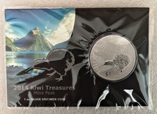 Silbermünze Neuseeland 1