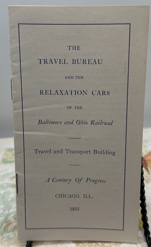 Railroad 1933 chicago a - -,