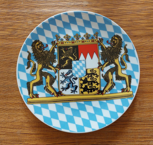 Wandteller mit bayrischem