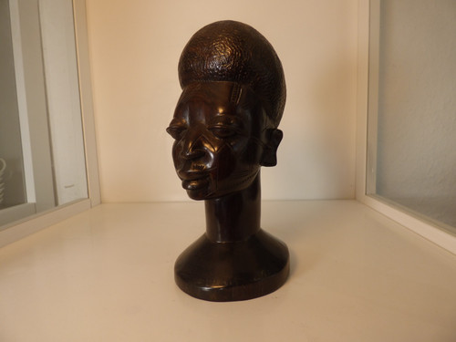 Skulptur aus afrika höhe - skulptur, ca