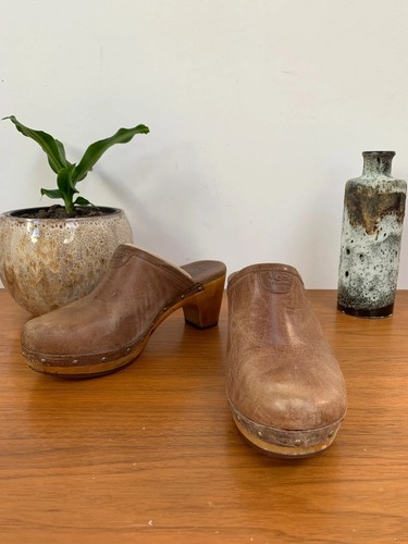 Ugg abbie clogs braun - clogs,