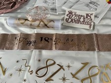 18 Geburtstag Deko  Mädchen