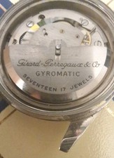 Vintage Girard-Perregaux & Co Gyromatic Seventeen 17 Jewels Uhr Swiss made