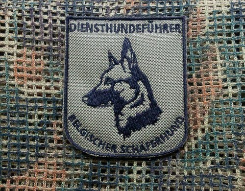 Patch diensthundeführer - patch:, "diensthundeführer"