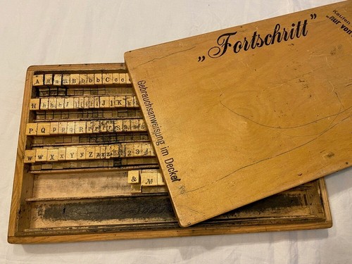 Fortschritt fraktur - fortschritt,