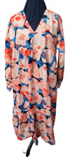 Armedangels L ( 42 ) luftiges langes Sommerkleid Blumenprint 100% Biobaumwolle