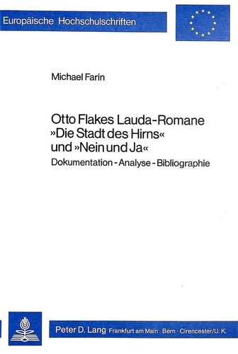 Otto flakes lauda - lauda-romane, 'die