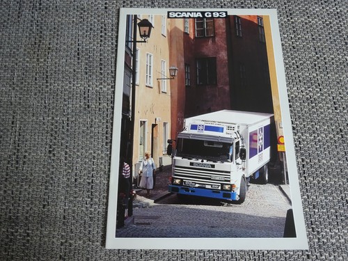 Scania lkw truck prospekt - lkw,