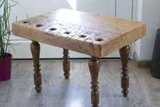 Alter schöner Couchtisch Hobelbank Wohnzimmertisch Designertisch Beistelltisch