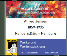 Alfred Jensen 1859-1935, Werke