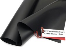 TeichVision - Premium PVC Teichfolie schwarz - verschiedene Größen und Stärken