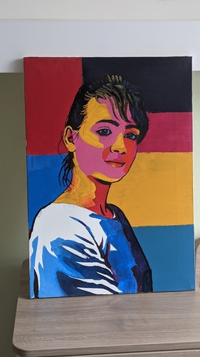 Pop art porträt - pop-art-porträt, –