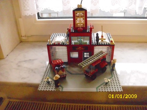 Lego 6385 feuerwehrstation - lego,