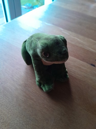 Steiff samt frosch froggy - steiff,