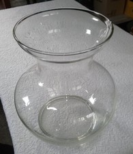 Große Glas Vase Standfest