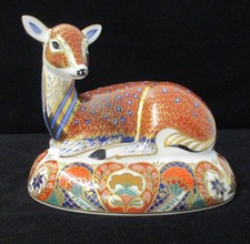 Royal Crown Derby Deer + Box - Made in England