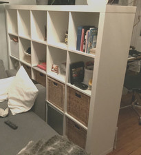 ikea kallax, weiß, 5x4