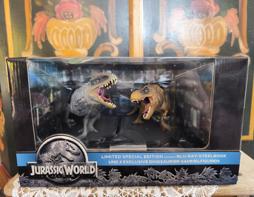 Jurassic world blu - jurassic, blu-ray