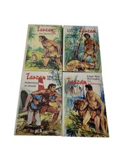 4 x Tarzan Band 1 - 4 von Edgar Rice Burroughs Buchreihe Bücher